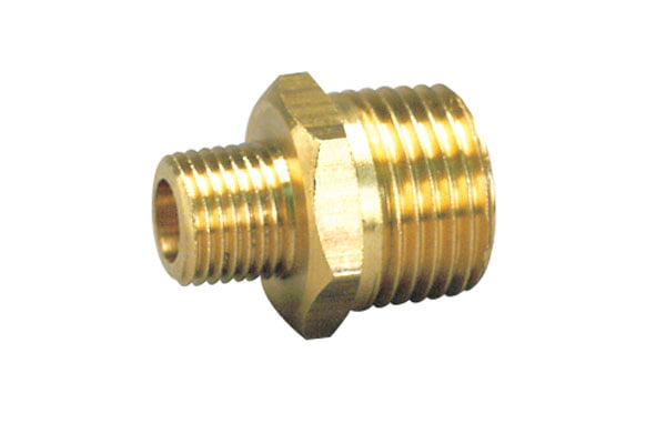 Brass Reducing Hex Nipple 