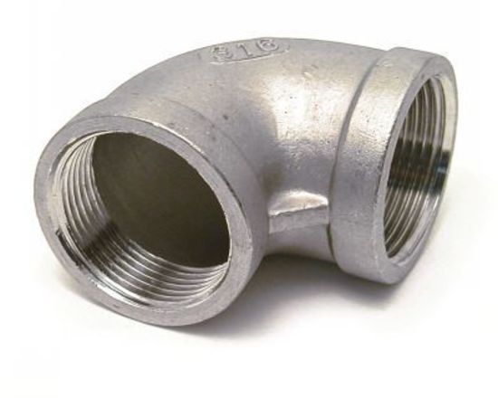 Stainless Threaded Elbow F-F 316
